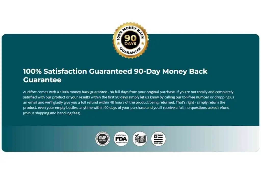 Audifort Guarantee