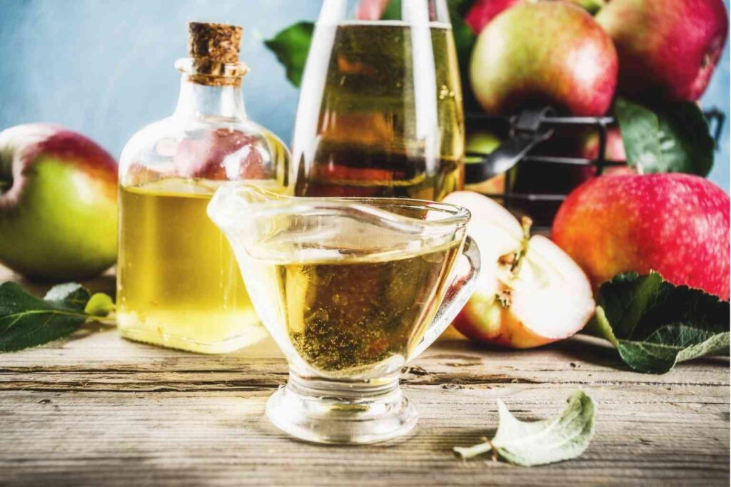 how much apple cider vinegar per day